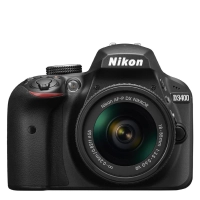 Nikon D3400 con lente