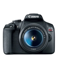Canon Rebel EOS T7 con lente