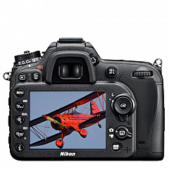 Nikon D7100 con lente