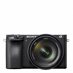 Sony A6500 con lente