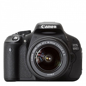 Canon Rebel T3i / EOS 600D con lente