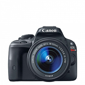 Canon EOS Rebel SL1 con lente