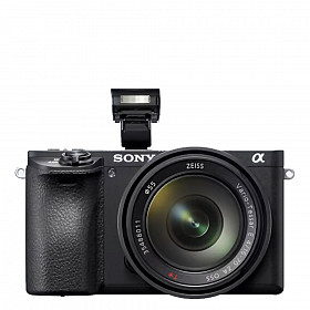 Sony A6500 con lente