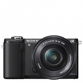 Sony A5000 con lente