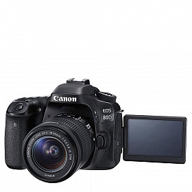 Canon 80D con lente